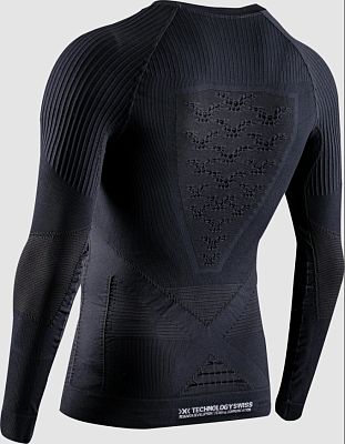 Превью  Термофутболка X-BIONIC Energy Accumulator 4.0 Round Neck LG SL Men Opal Black/Arctic White
